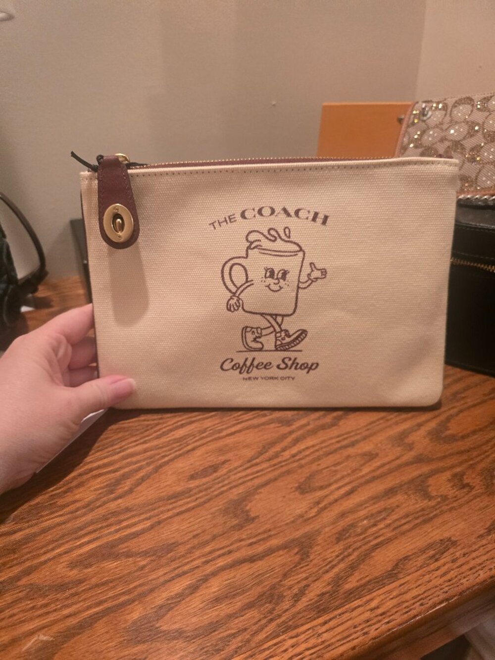 Coach wristlet